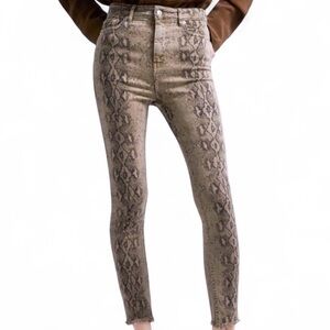 ZARA | Snake Prints Jeans